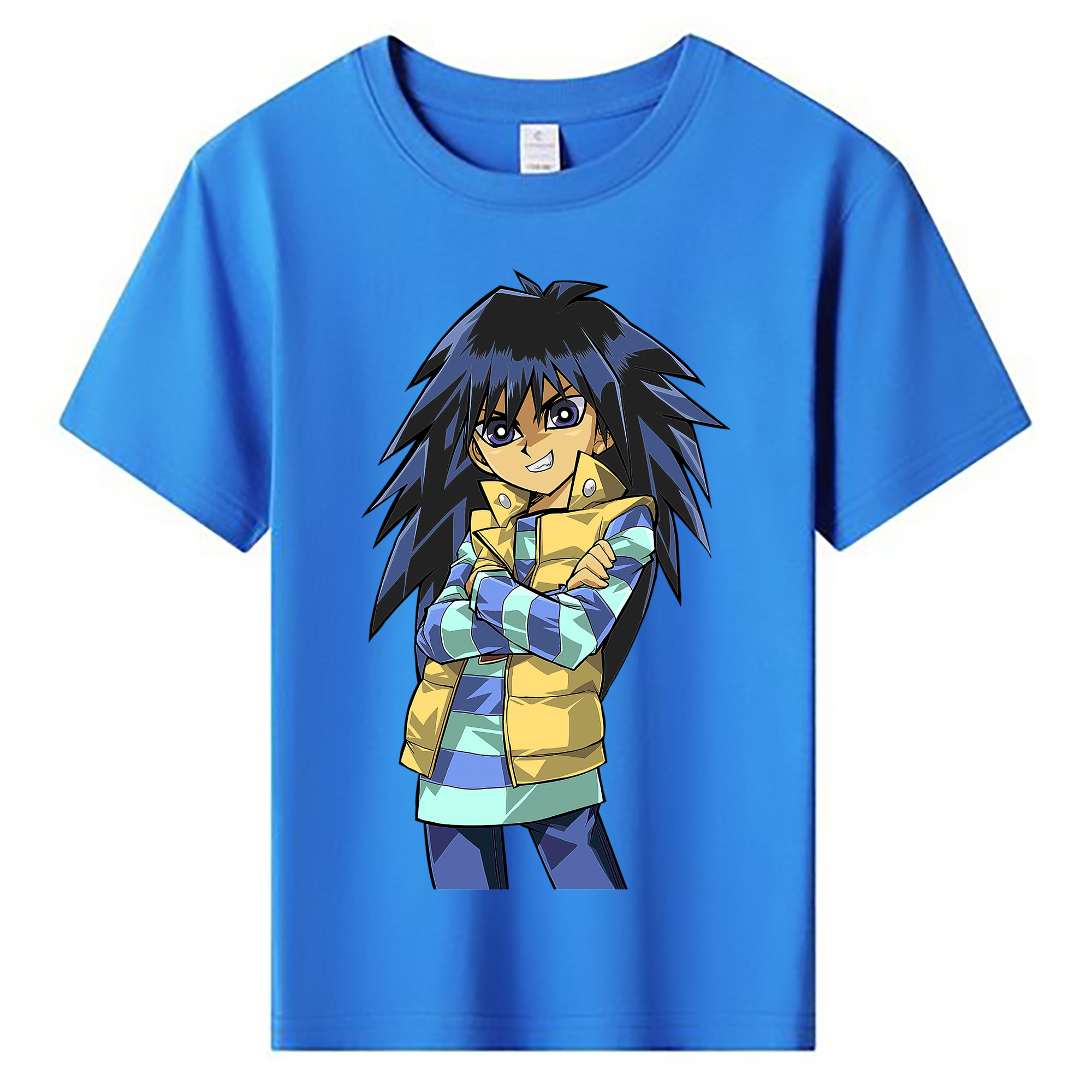 （画像用） 遊☆戯☆王 Yu-Gi-Oh! 綿100％キッズTシャツ（フロントプリント）